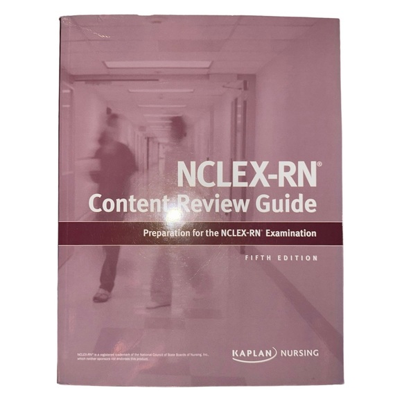 Kaplan NCLEX-RN Content Review Guide Fifth Edition - Picture 1 of 10